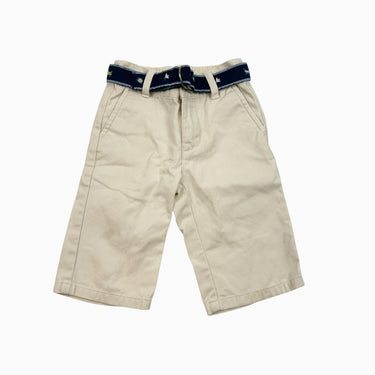 Pantalon vanille ceinturé 3-6M