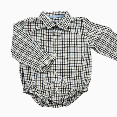 Barboteuse carreautée 18-24M