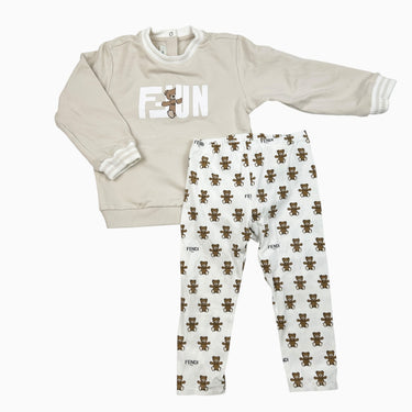Ensemble beige ours 24M