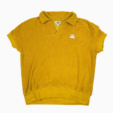 Polo jaune en ratine 14Y