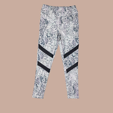 Legging de sport 'tâchetée' en poly et élasthanne pour femmes 10US