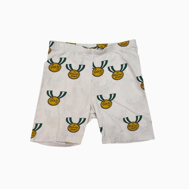 Short blanc 'médailles' 5-7Y