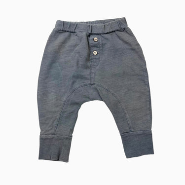 Pantalon gris en coton 3-6M