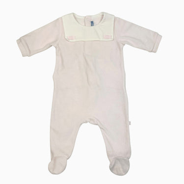 Pyjama velour col matelot 3M