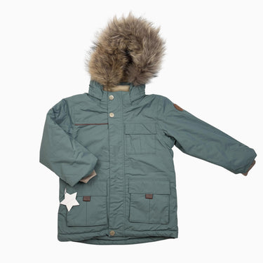 Kastorio fleece lined winter jacket FUR 4Y