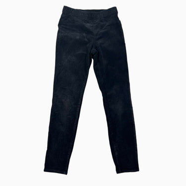 Pantalon noir slim en corduroy 9-10Y