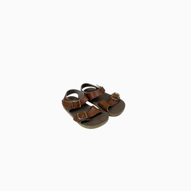 Sandales cognac en cuir 3US