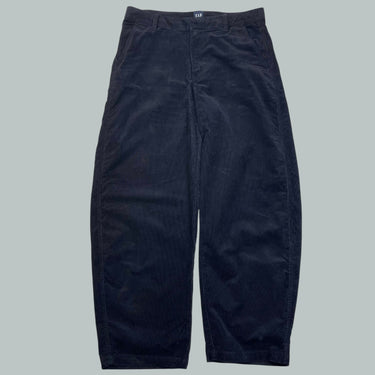 Pantalon noir en corduroy pour femmes 12US