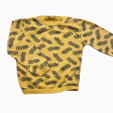 Pull ocre feuillages 3Y