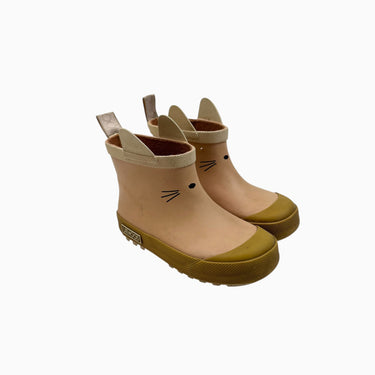 Bottes de pluie rose 'chat' 26EU