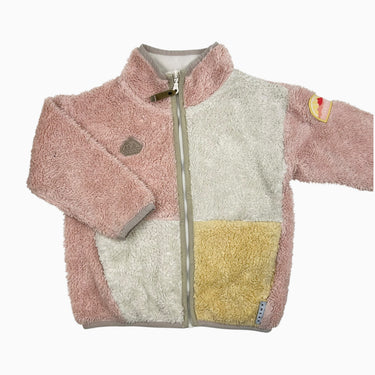 Veste peluche colorblock 3Y