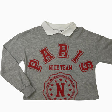 Pull col Paris 11-12Y
