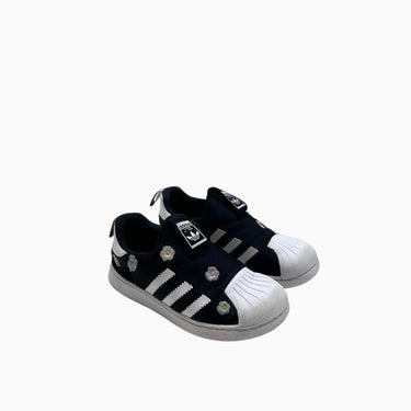 Sneakers noirs marguerites 10US