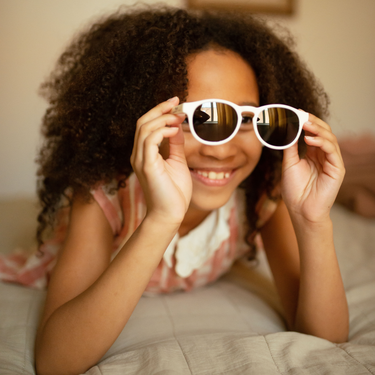 Lunettes soleil polarisée 'The Keyhole Sunnies' UV400 pour enfants 6M-5Y