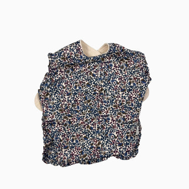 Bavoir vanille fleuri