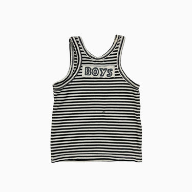 Camisole à rayures anthracites 18M