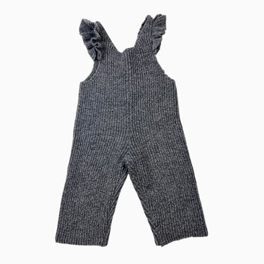 Combi grise cotelé 12-18M