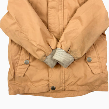 Manteau abricot mi-saison avec capuchon amovible 2Y