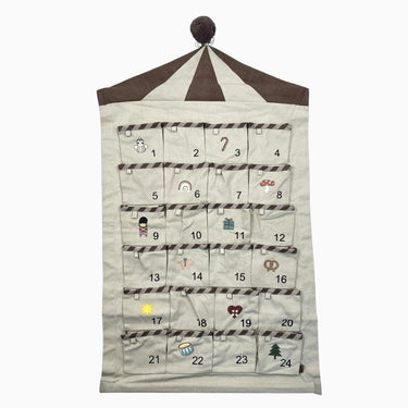 Calendrier de l'avent en coton bio