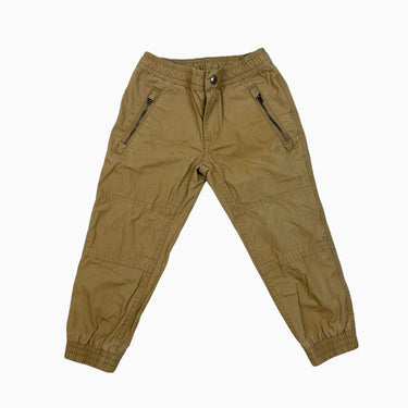 Pantalon beige avec poches zip 3Y