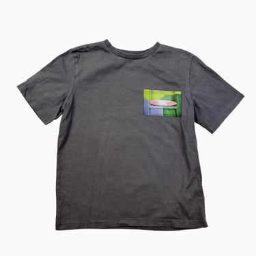 T-shirt gris 'planche de surf' 10Y