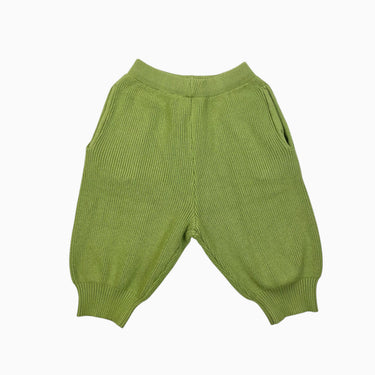 Short vert en tricot de laine 130CM fit 6-7Y