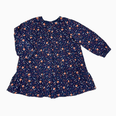 Robe marine 'renard' en corduroy 3Y