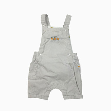 Shortall à rayures grises avec 'oranges brodées' 9M