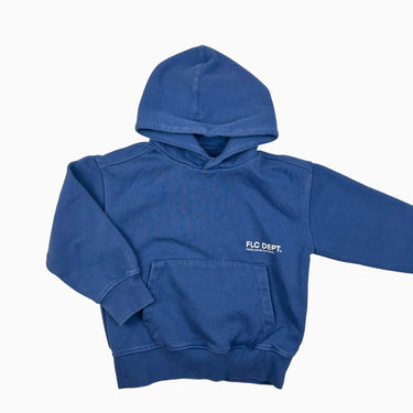Pull à capuchon marine 'FLC DEPT' 6-7Y