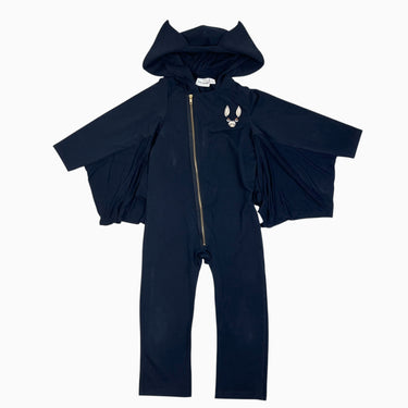 Combi noire 'chauve-souris' 5-7Y