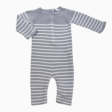 Combi grise en tricot 12M