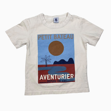 T-shirt vanille 'Aventurier' 6Y