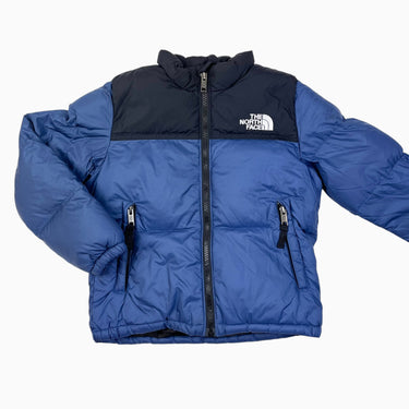 Manteau Nuptse marine et noir 7Y