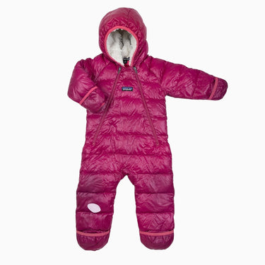 Combi hi-loft framboise en duvet 9-12M