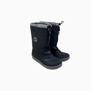 Bottes d'hiver noires scintillantes doublées 31-32EU