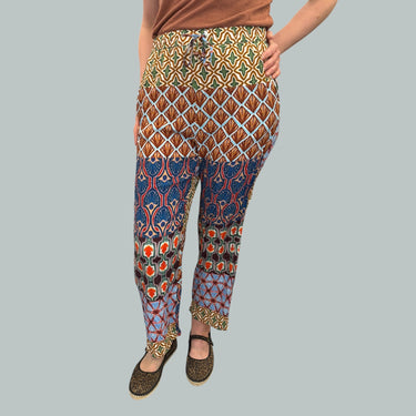 Pantalon en viscose pour femmes L