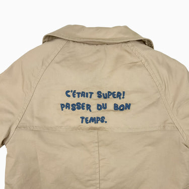 Manteau beige 110CM 5Y