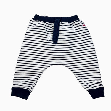 Pantalon à rayures marine 12M