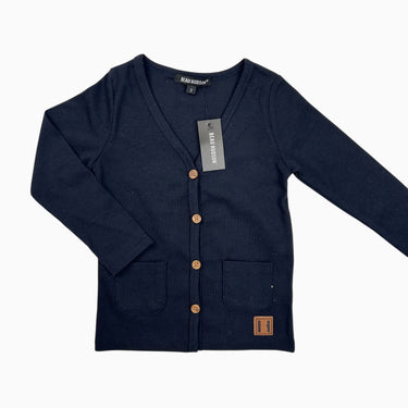 Cardigan marine profond côtelé 2Y