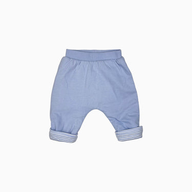 Pantalon bleu poudre matelassé 12M