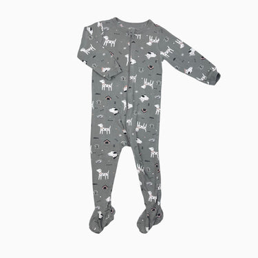 Pyjama gris 'chiens' 18M