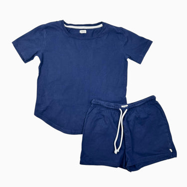 Ensemble marine t-shirt et short 12Y
