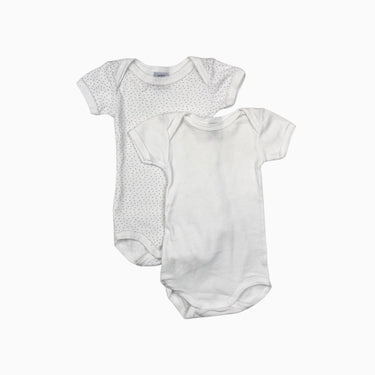 Duo de cache-couches blanc et à pois 3M