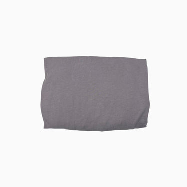 Drap contour mauve en bambou et coton format bassinette