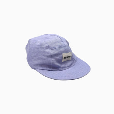 Casquette lilas en lin M (2-3Y)