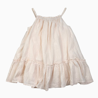 Robe rose poudré point d'esprit 6Y