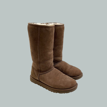Bottes hautes en mouton pour femmes 7US