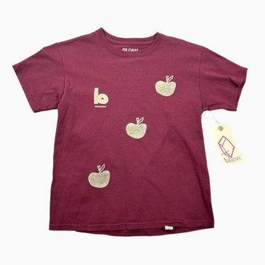 T-shirt pomme burgundy