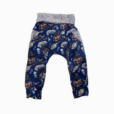 Pantalon marine 'Harry Potter' en coton et spandex 6-36M