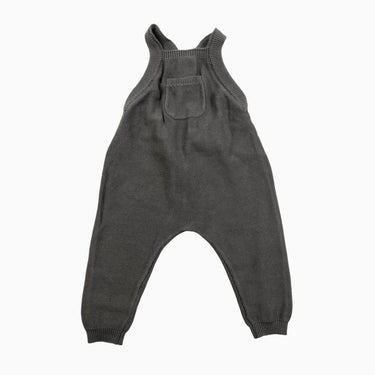 Combi grise en tricot 0-3M